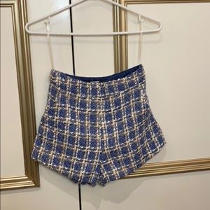 Tweed shorts